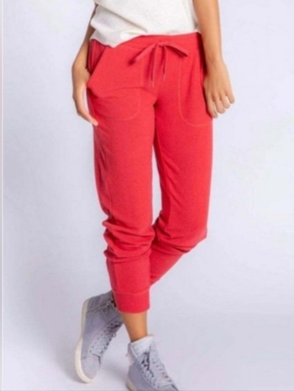 PJ Salvage Burnt Red Jogger PJ Pants New